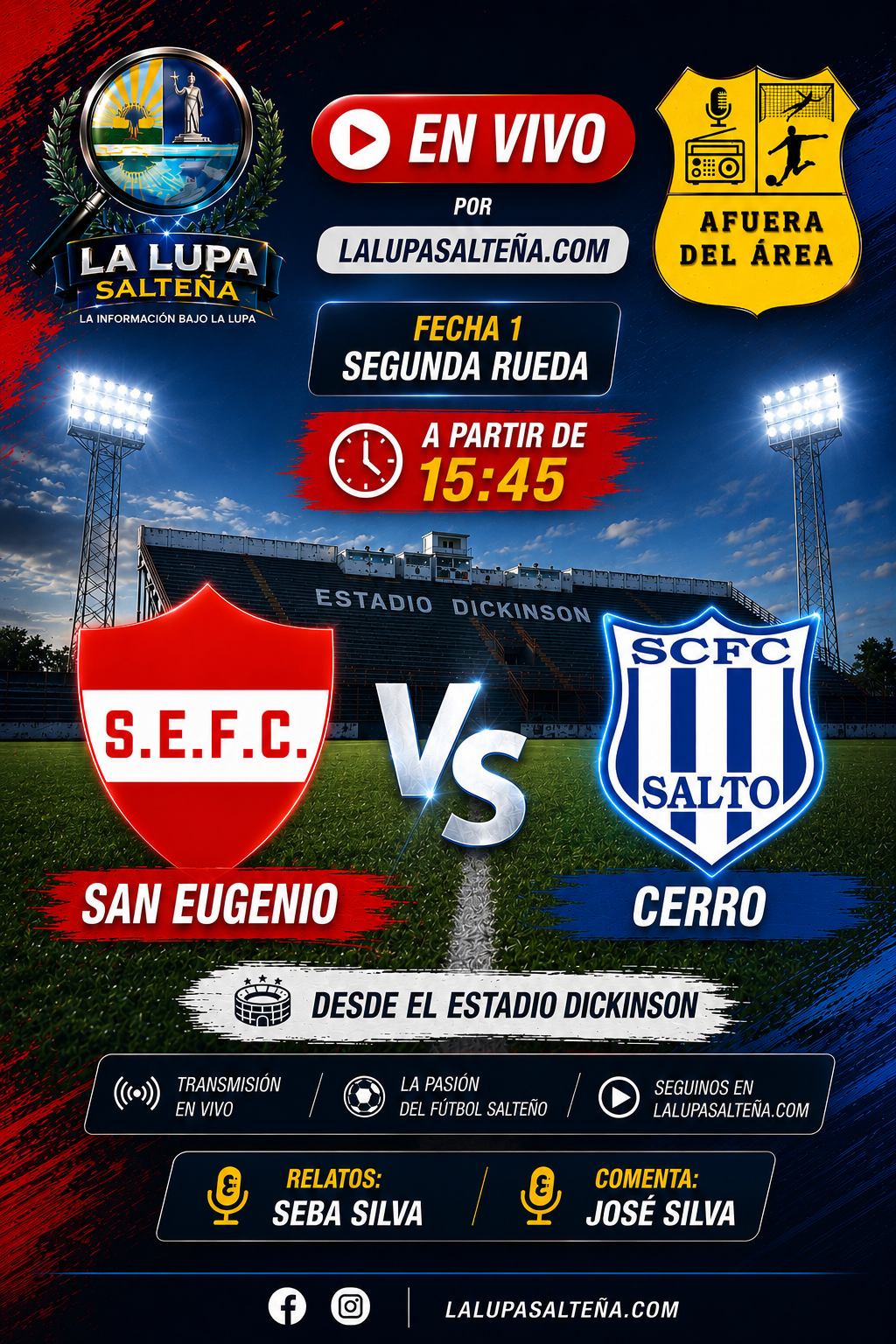 MAÑANA DOMINGO EN VIVO